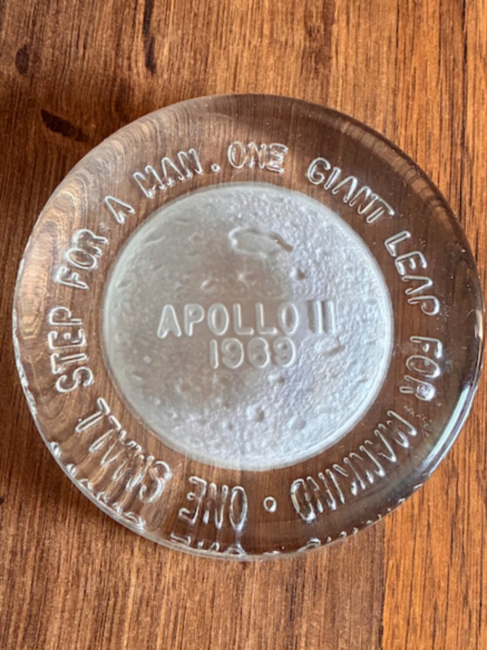 Fenton NASA Apollo 11 Paperweight